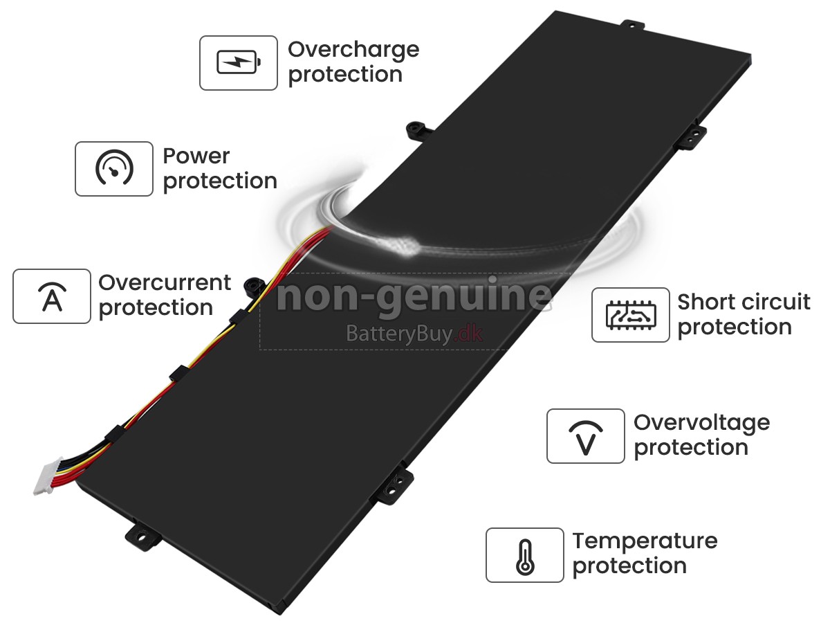 Gateway 478574-3S1P udskiftningsbatteri
