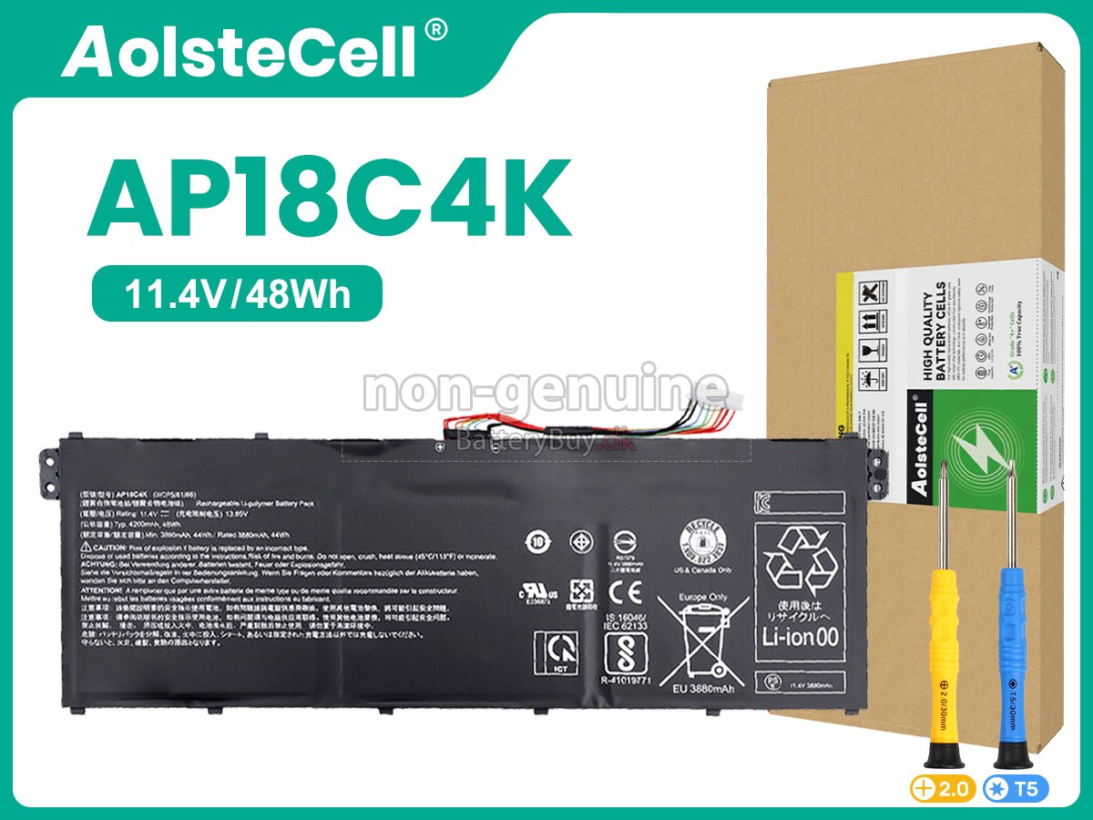 Acer Aspire 3 A315-44P-R6J8 udskiftningsbatteri