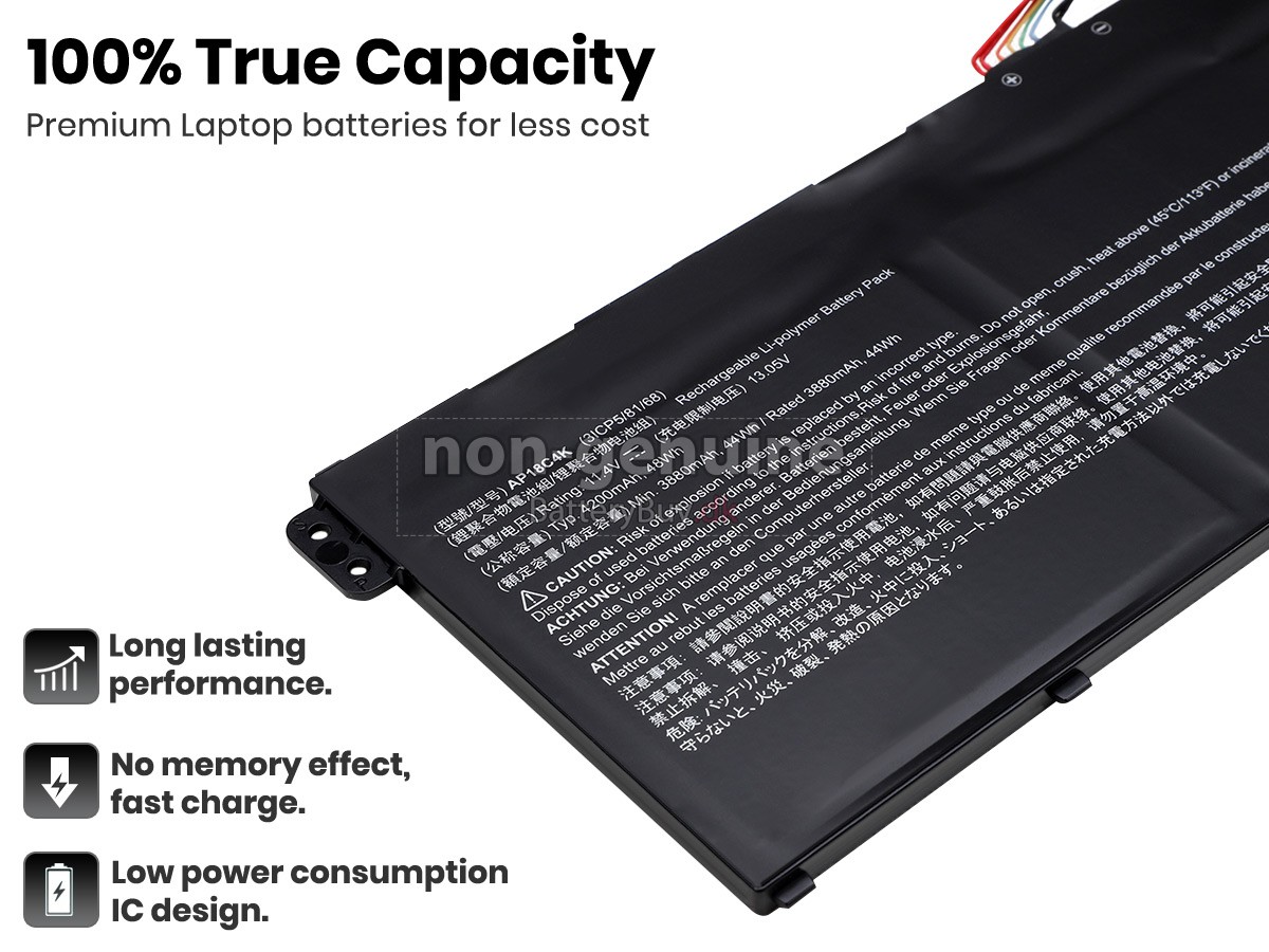 Acer Aspire 3 A315-44P-R6J8 udskiftningsbatteri