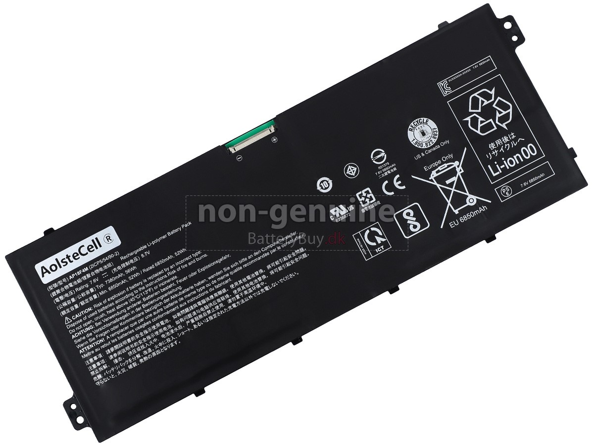Acer Chromebook CB714-1W udskiftningsbatteri