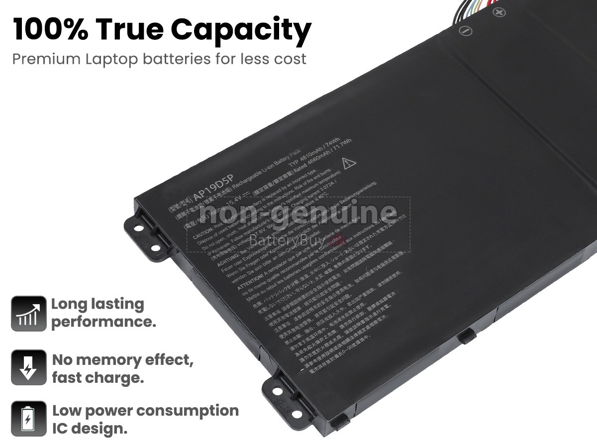 Acer CONCEPTD 3 EZEL CC315-72G-70J4 udskiftningsbatteri