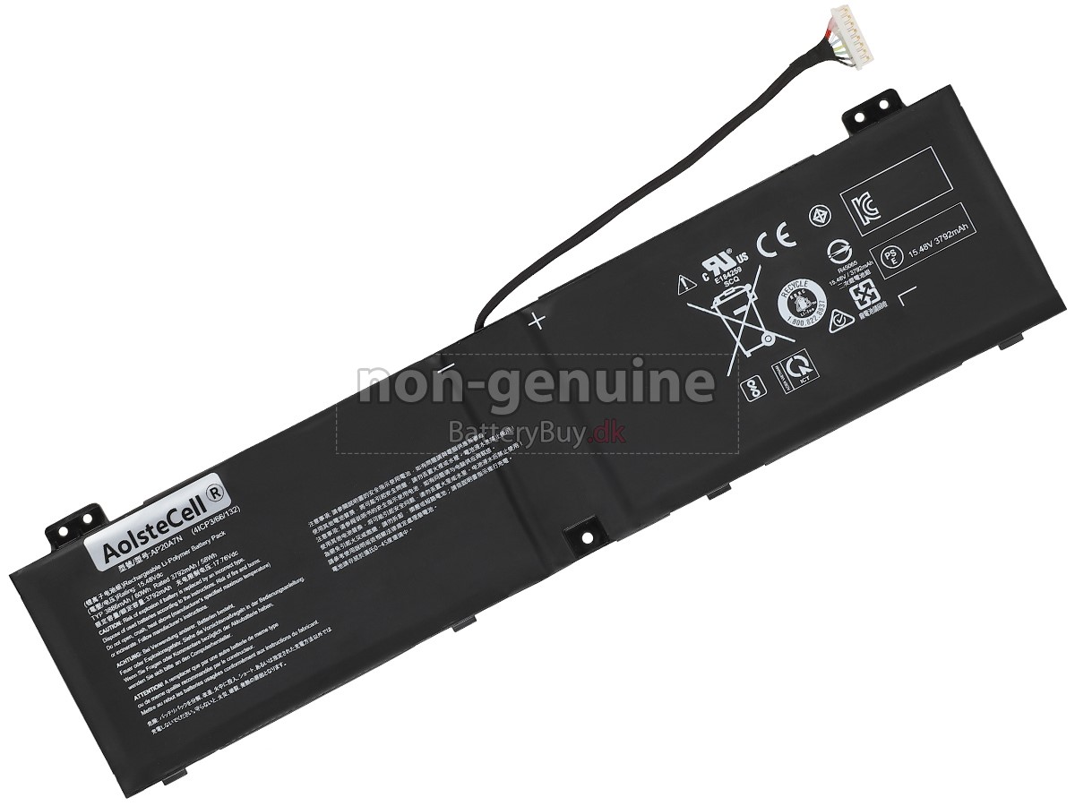 Acer Predator TRITON 300 SE PT314-51S-79GH udskiftningsbatteri