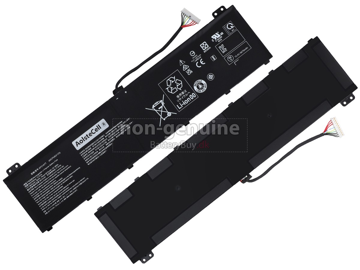 Acer NITRO 16 AN16-51-76HB udskiftningsbatteri