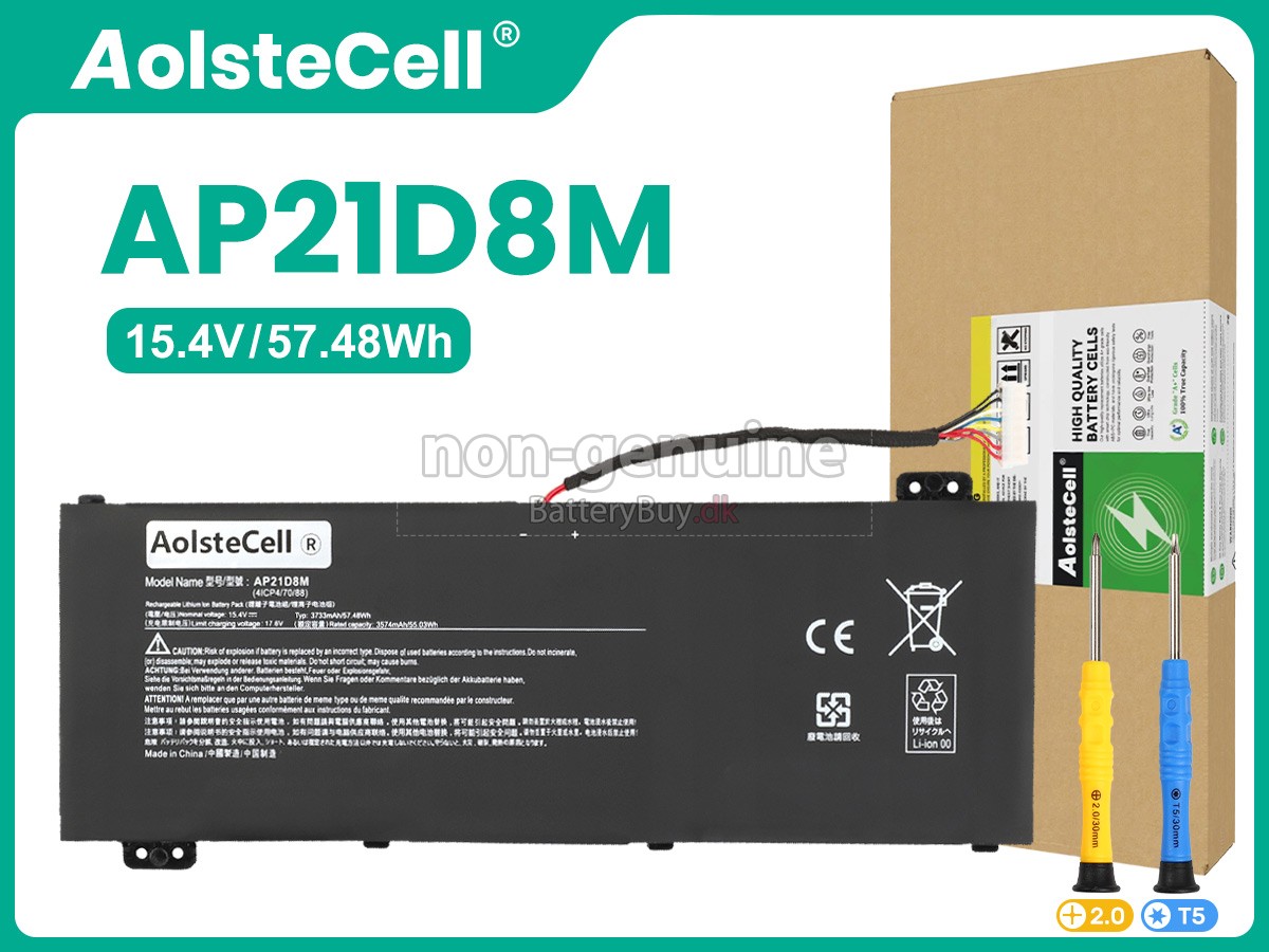 Acer NITRO 16 AN16-51-76HB udskiftningsbatteri