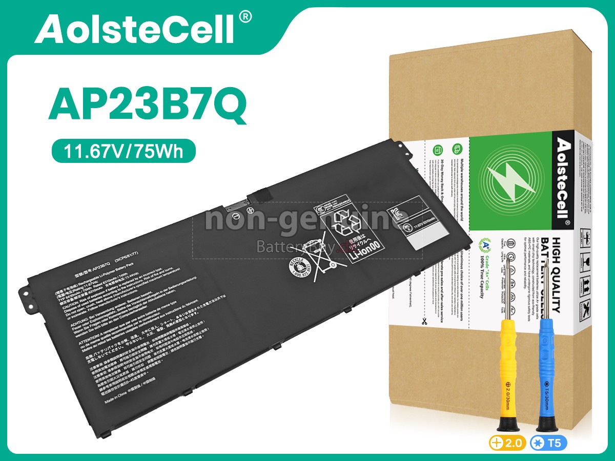 Acer AP23B7Q udskiftningsbatteri