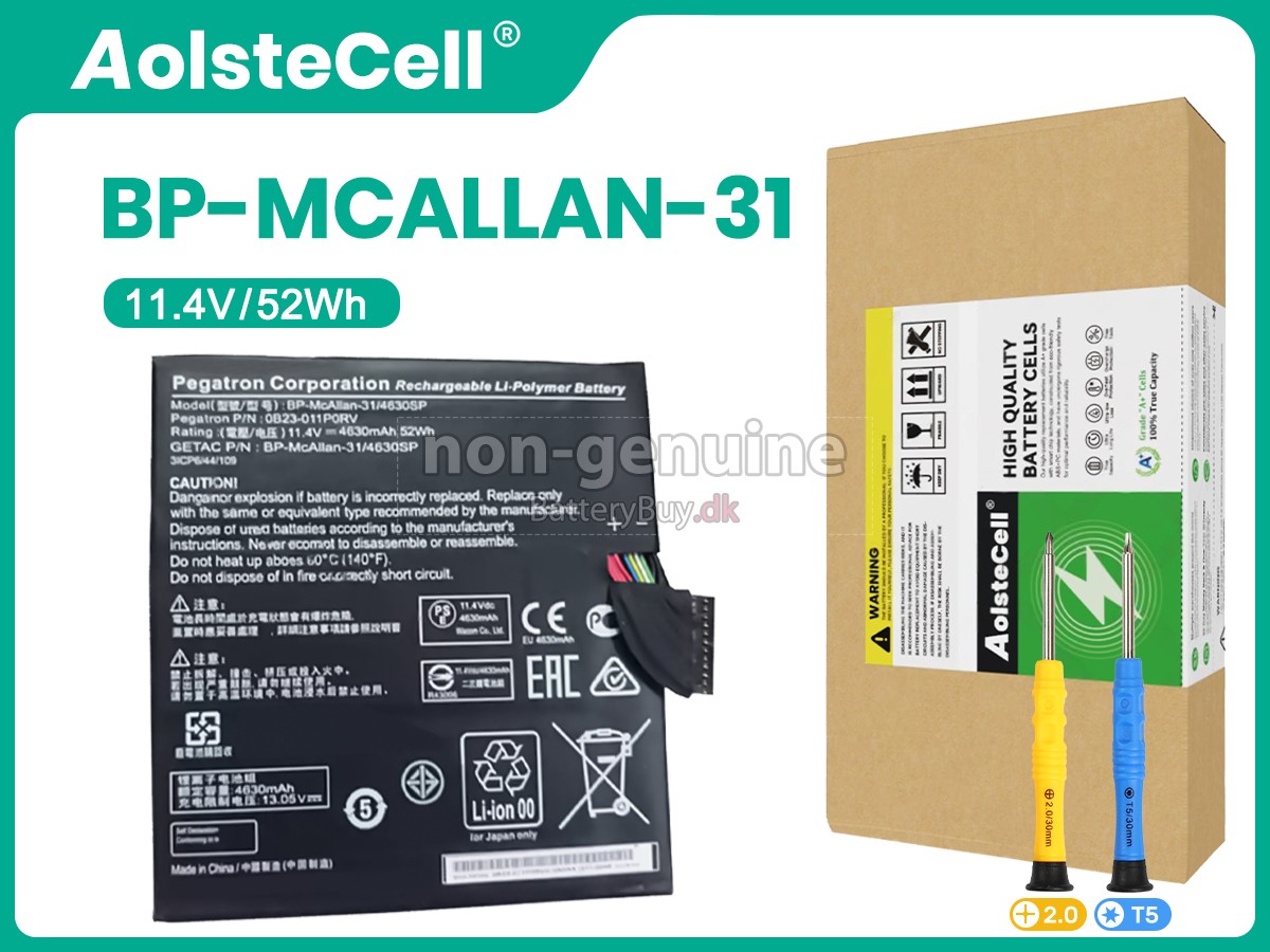 Acer BP-MCALLAN-31 udskiftningsbatteri