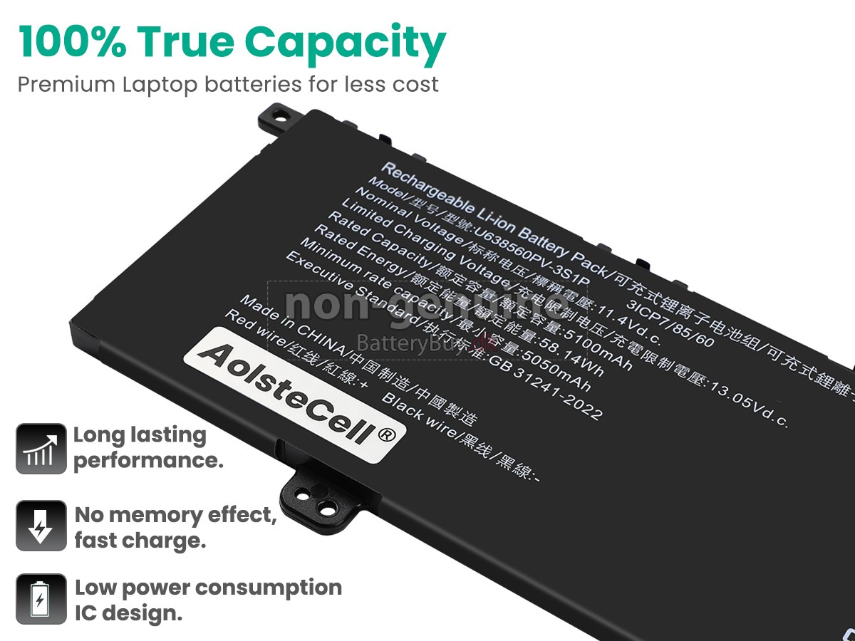 Acer Aspire LITE 14 AL14-51P udskiftningsbatteri