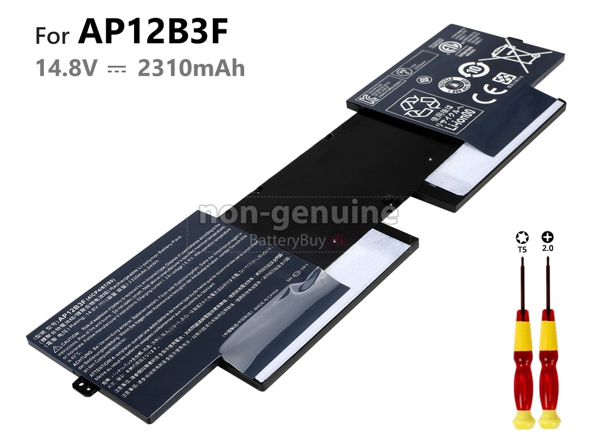 Acer Aspire S5-391-6836 laptop udskiftningsbatteri