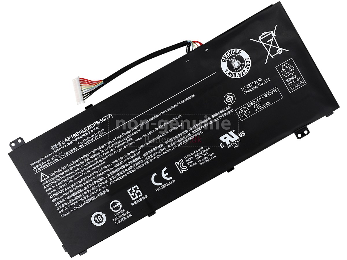 Acer AP18B18J(2ICP6/55/77) laptop udskiftningsbatteri