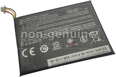 Batteri til Acer Iconia Tab B1-A71 8GB Bærbar PC