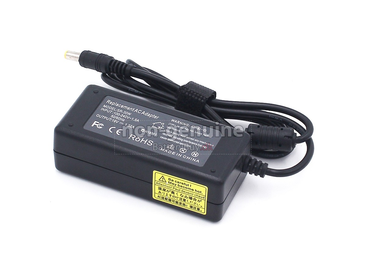 Adapter til Acer 30W 19V-1.58A 100-240V~1.5A 50/60HZ
