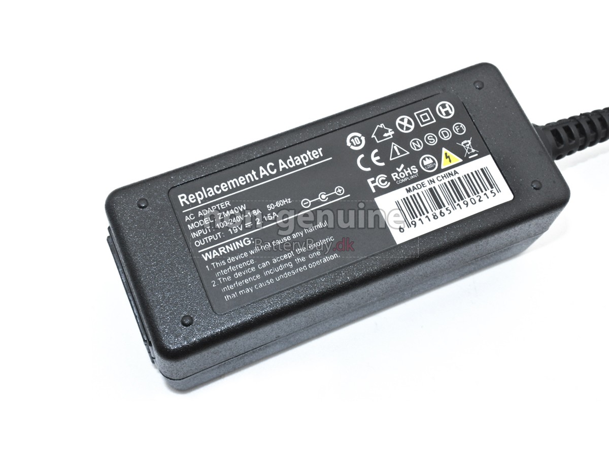 Adapter til Acer 40W 19V-2.15A YELLOW 5.5*1.7MM