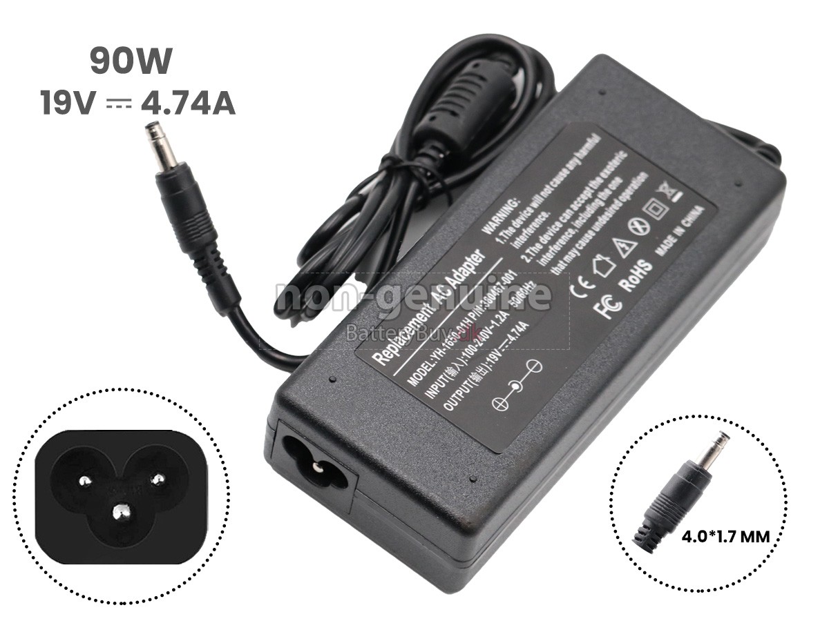 Adapter til Asus 19V 4.74A 90W 4.0*1.7MM