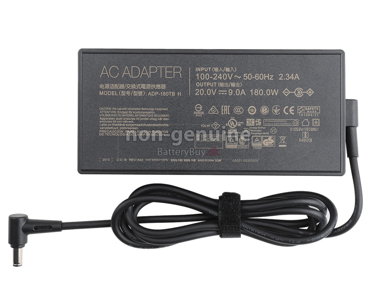 Adapter til Asus 20V 9A 180W 6.0*3.7MM
