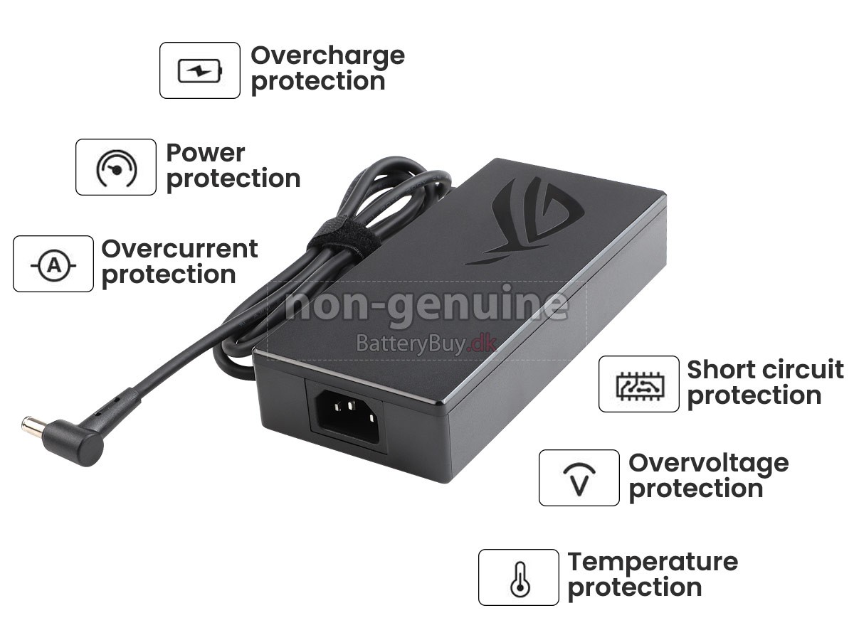 Adapter til Asus 20V 9A 180W 6.0*3.7MM