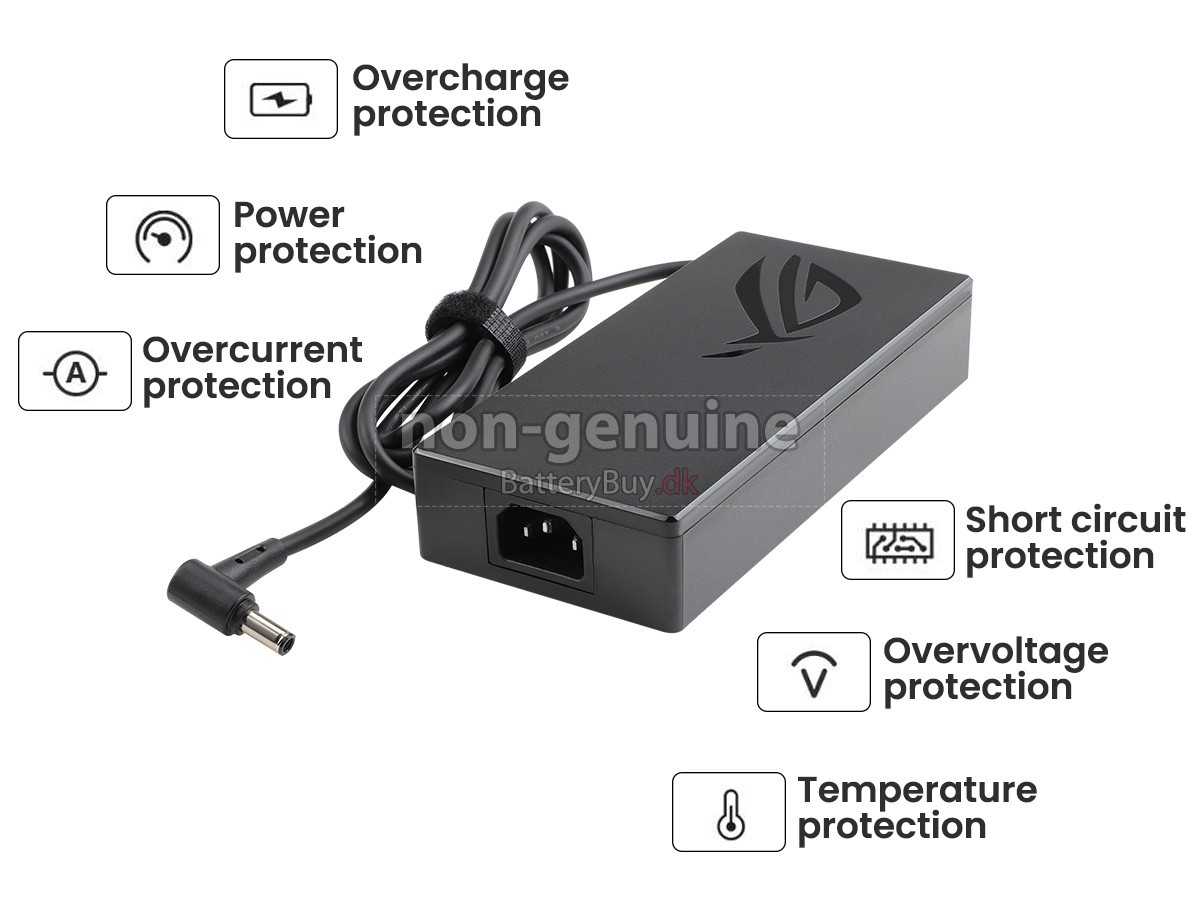 Adapter til Asus 20V 12A 240W 6.0*3.7MM