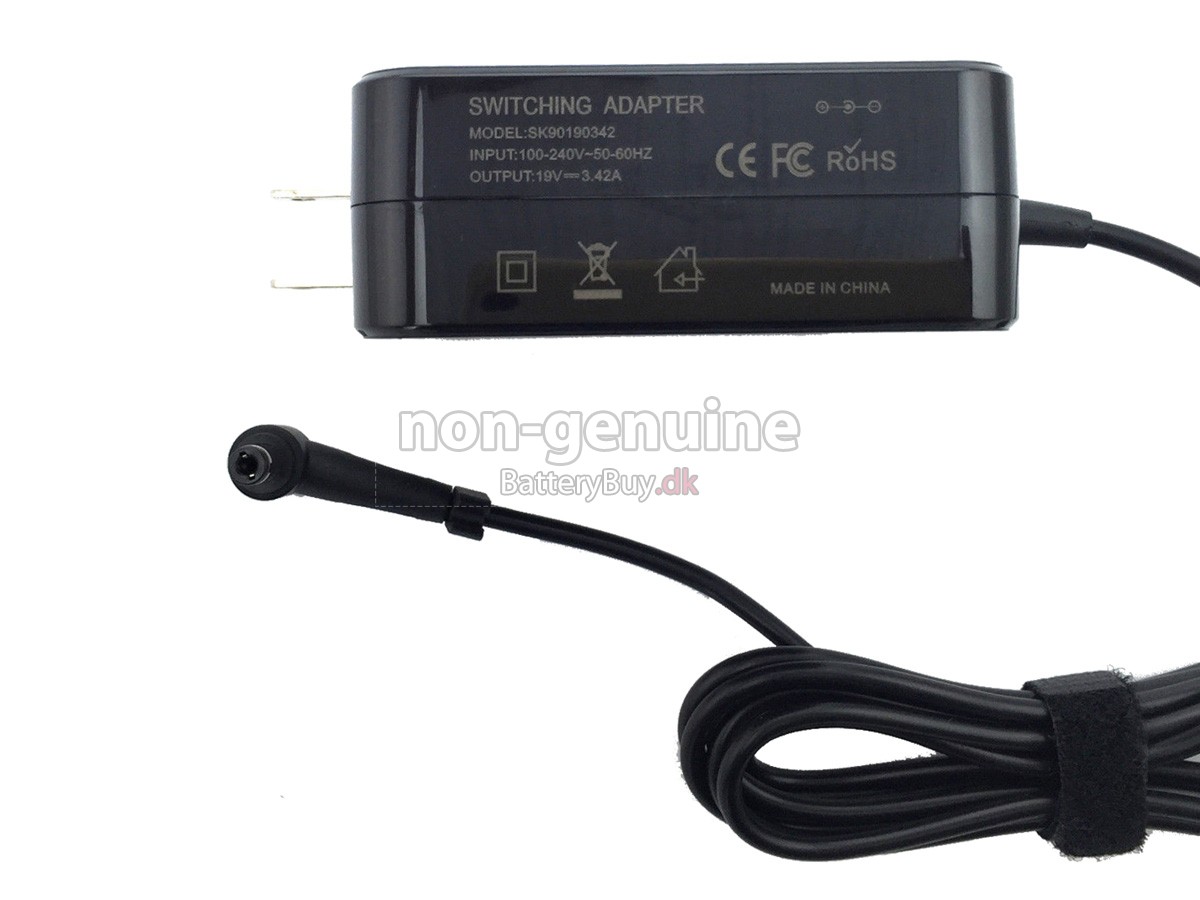 Adapter til Asus 19V 3.42A 65W 100-240V~1.6A 50/60HZ