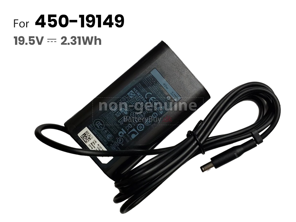 Adapter til Dell 45W 19.5V-2.31A 100-240V~1.2A 50/60HZ