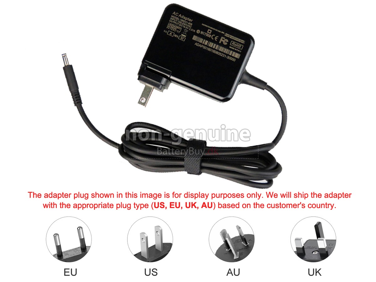 Adapter til Dell 19.5V2.31A 4.5*3.0