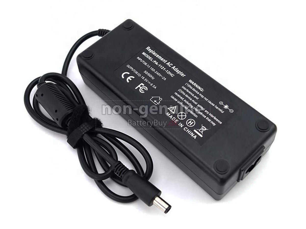 Adapter til HP 120W 18.5V-6.5A 100-240V~2.0A 50/60HZ 7.4*5.0MM