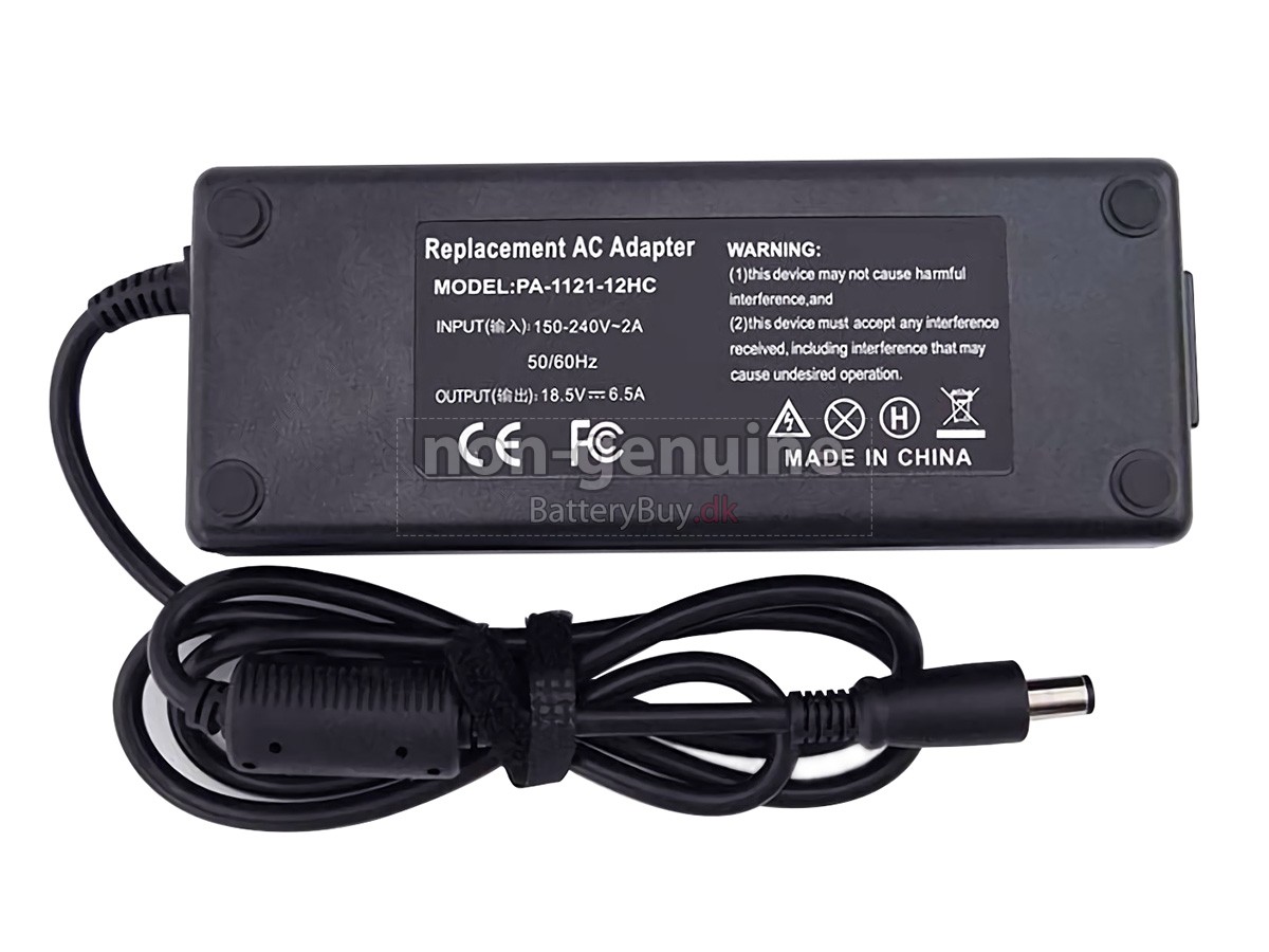 Adapter til HP 120W 18.5V-6.5A 100-240V~2.0A 50/60HZ 7.4*5.0MM