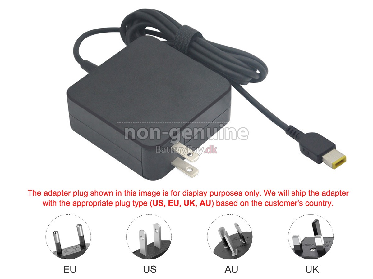 Adapter til Lenovo 20V 4.5A 90W USB