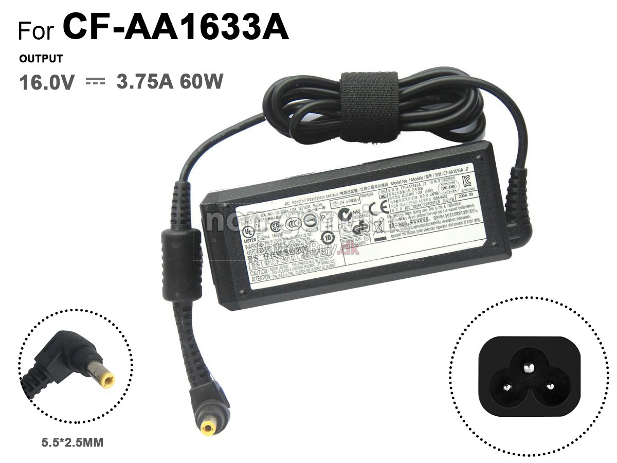 Adapter til Panasonic CF-AA6372AJS