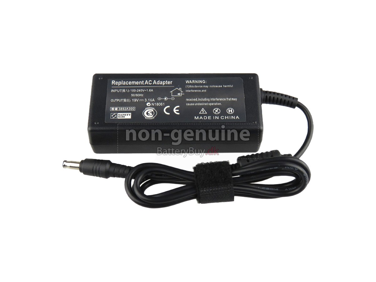 Adapter til Samsung 19V 3.16A 60W 5.0*3.0MM