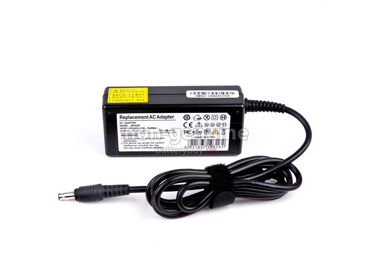 Adapter til Samsung 19V 3.16A 60W 5.0*3.0MM