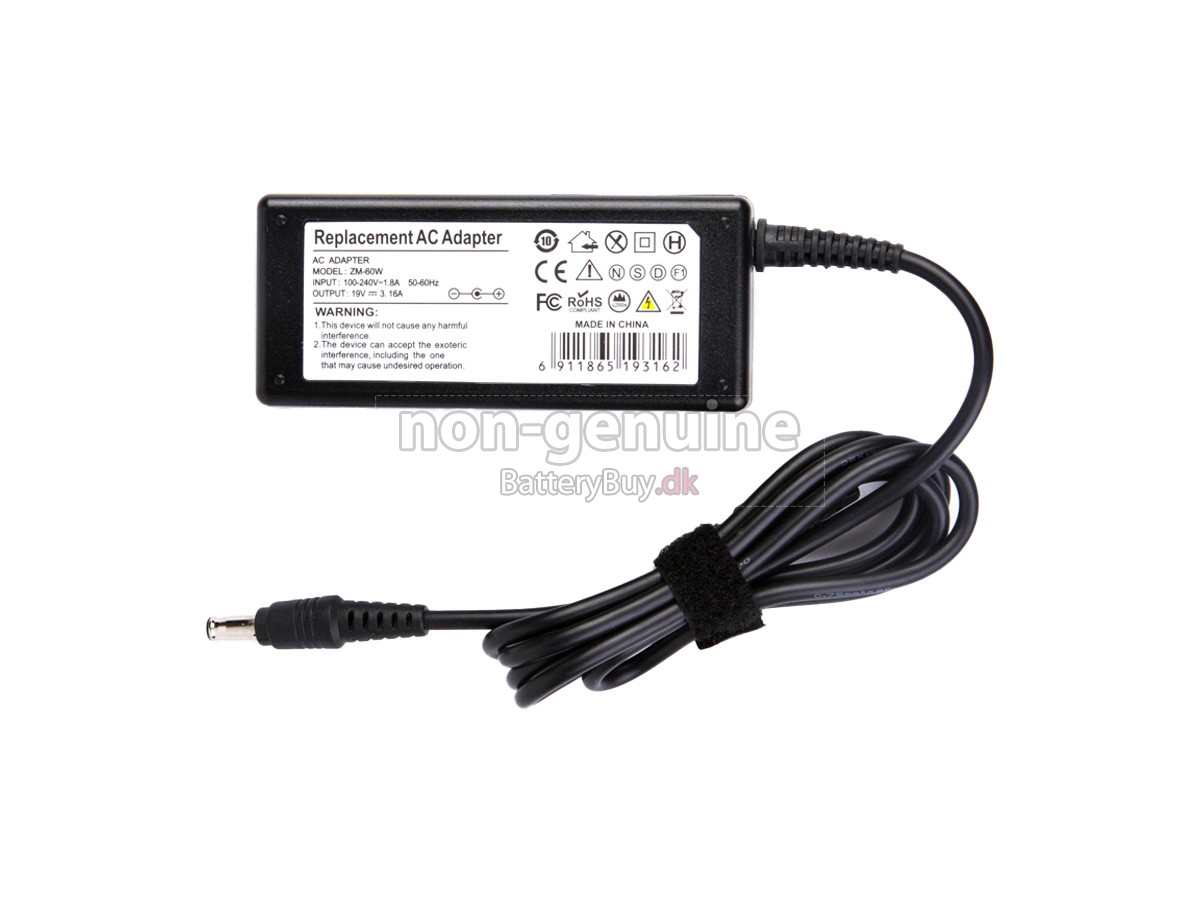 Adapter til Samsung 19V 3.16A 60W 5.0*3.0MM