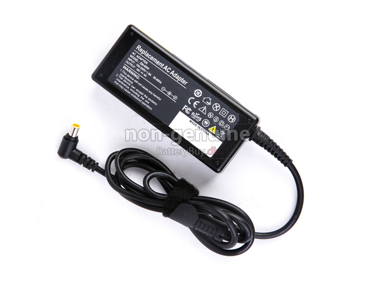 Adapter til Sony 16V 4A 64W YELLOW 6.5*4.4MM