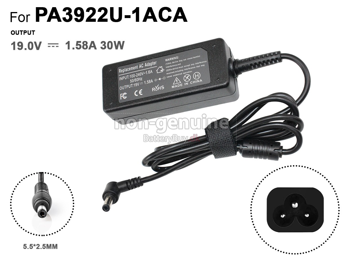 Adapter til Toshiba PA5072U-1ACA