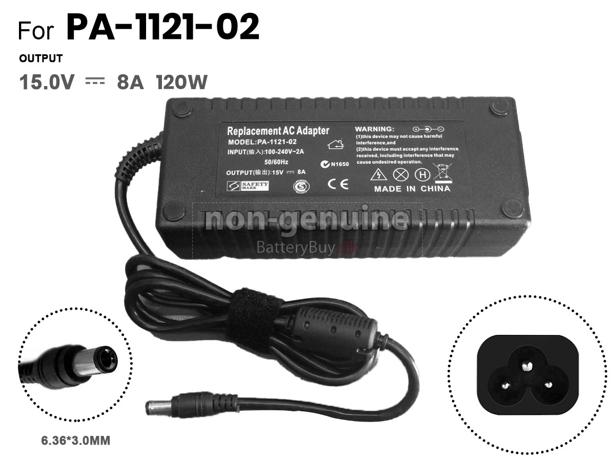 Adapter til Toshiba PA3237U