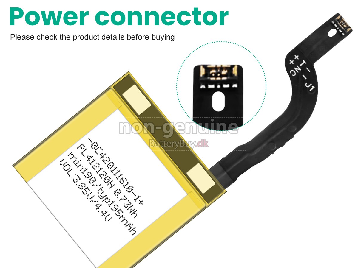 Amazfit GTR 42MM udskiftningsbatteri