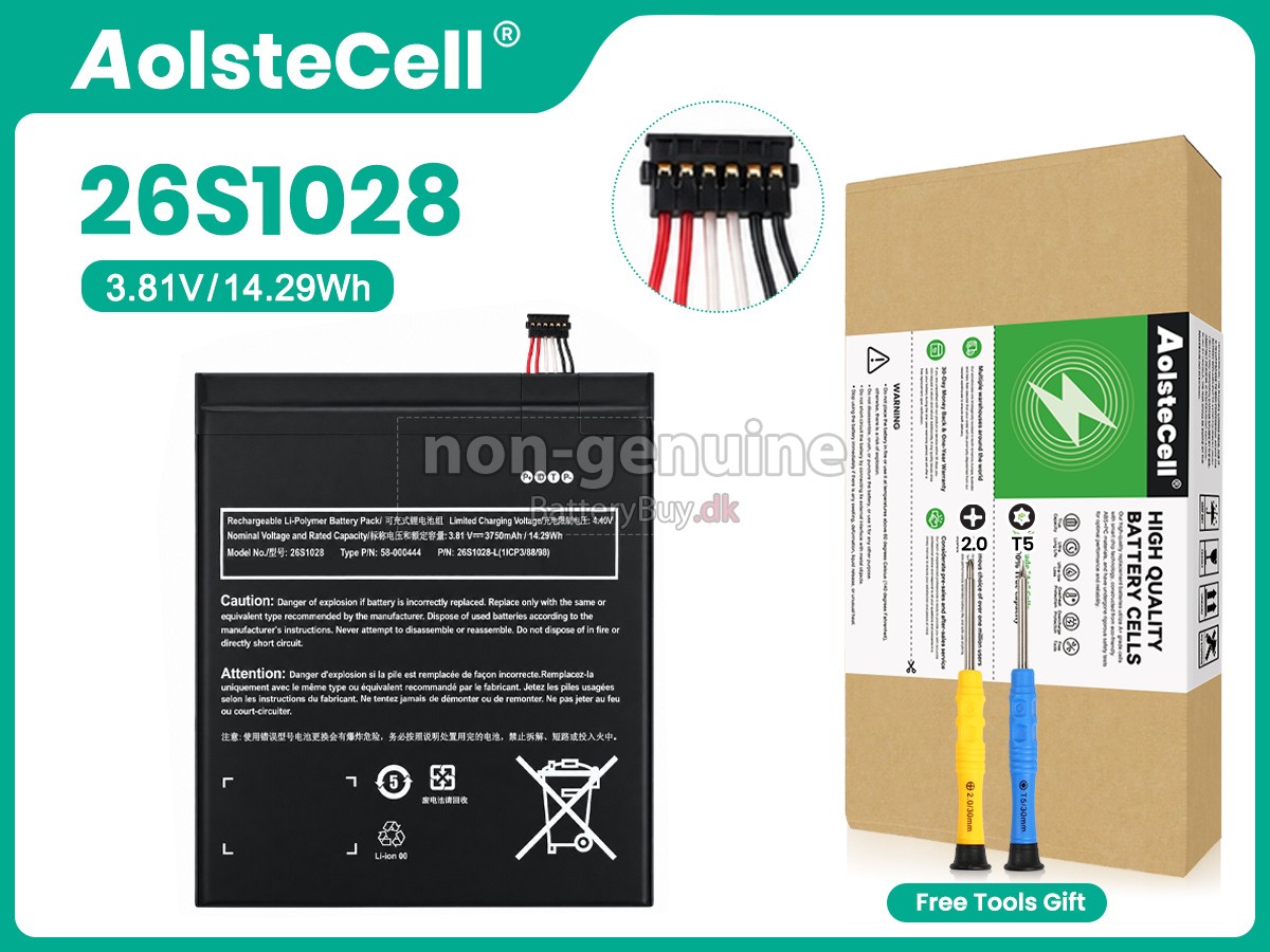Amazon 26S1028-L udskiftningsbatteri