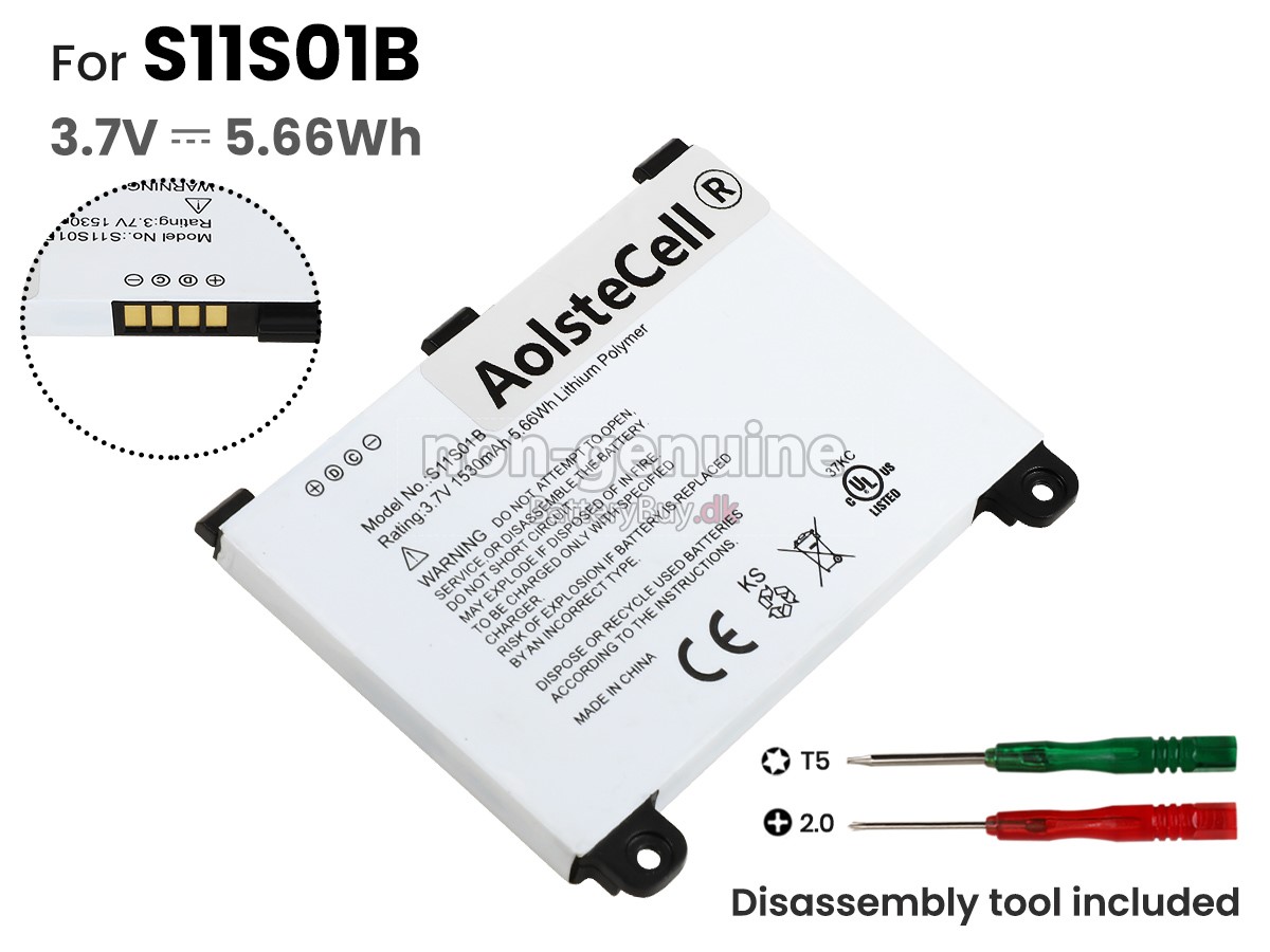 Amazon S11S01B udskiftningsbatteri