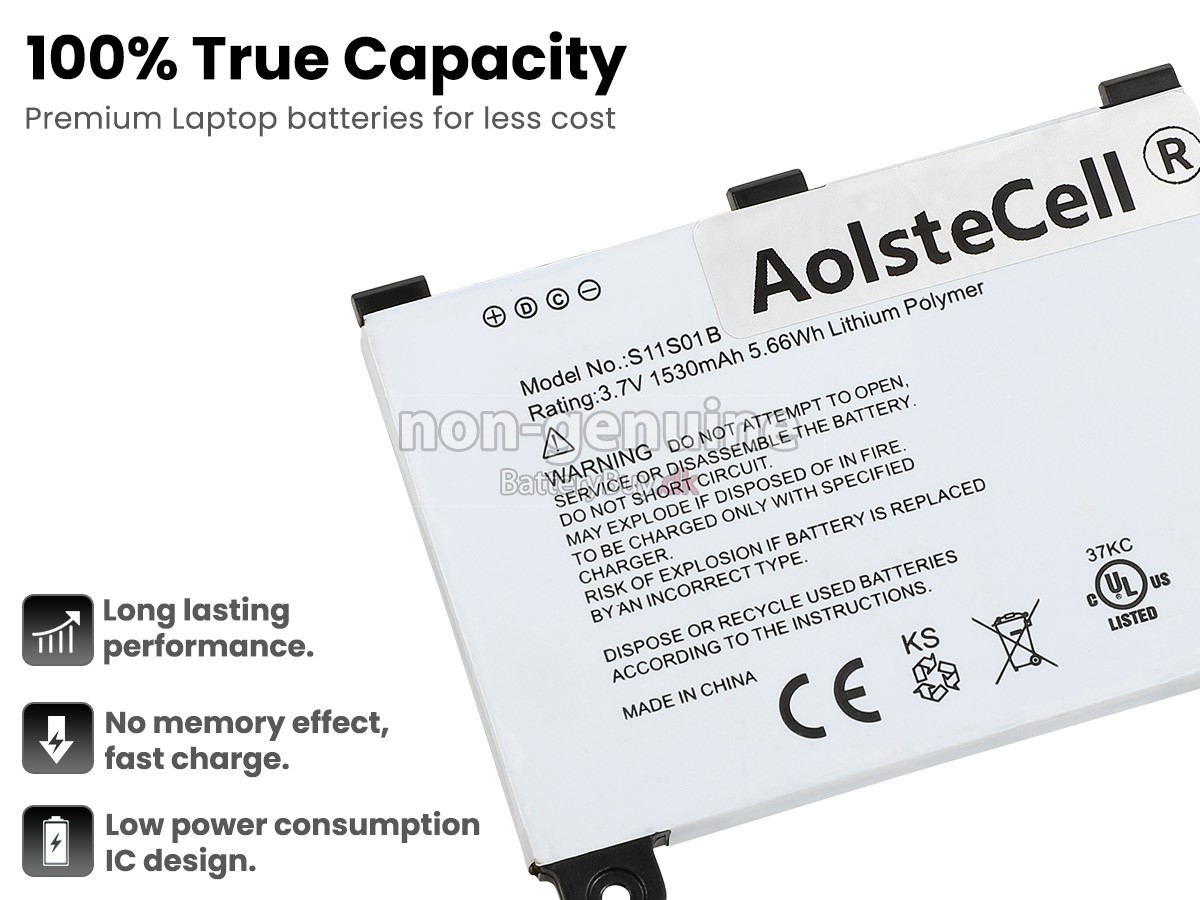 Amazon S11S01B udskiftningsbatteri