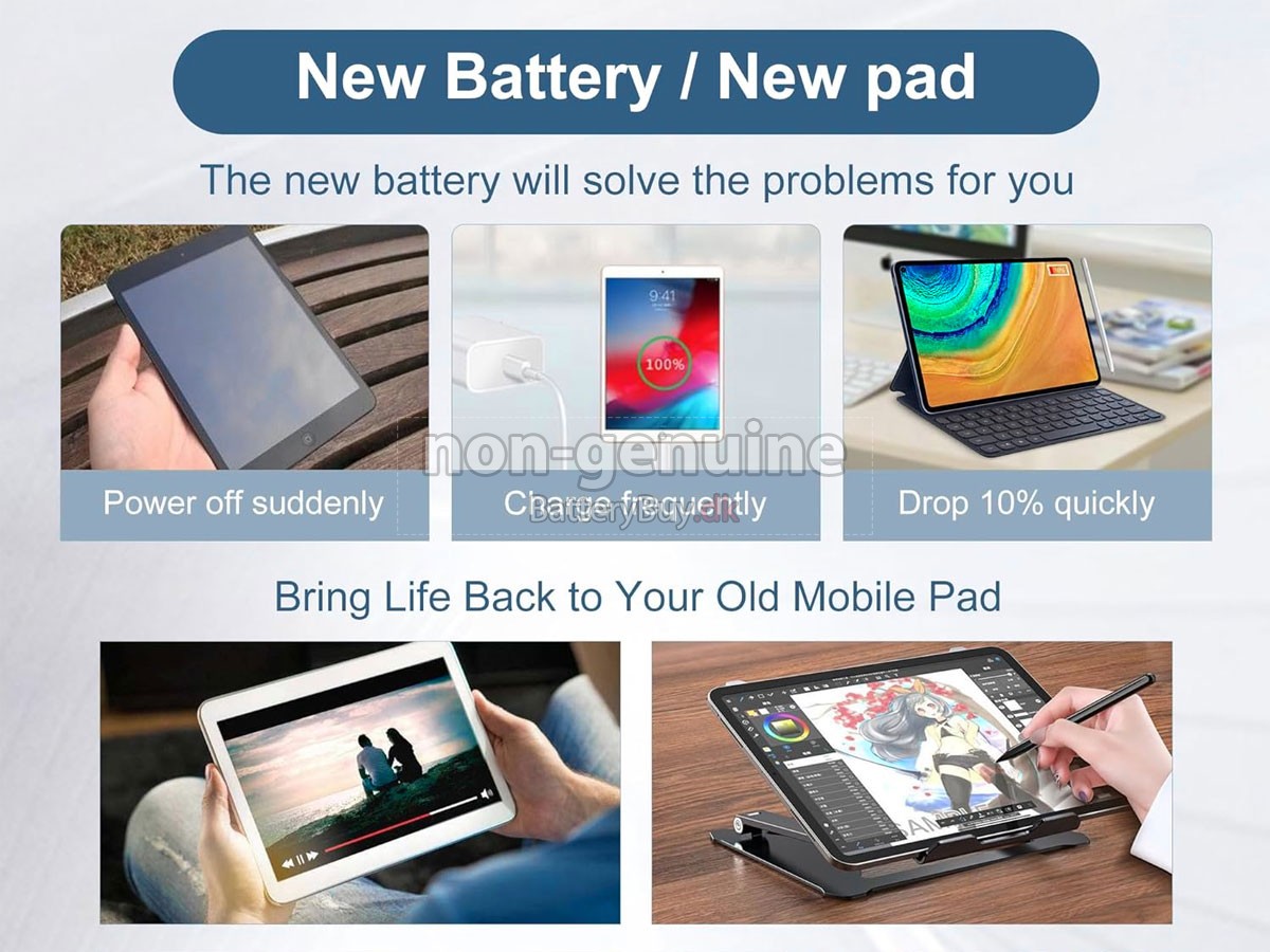 Amazon FIRE HD 8 TABLET K72LL4 2020 udskiftningsbatteri