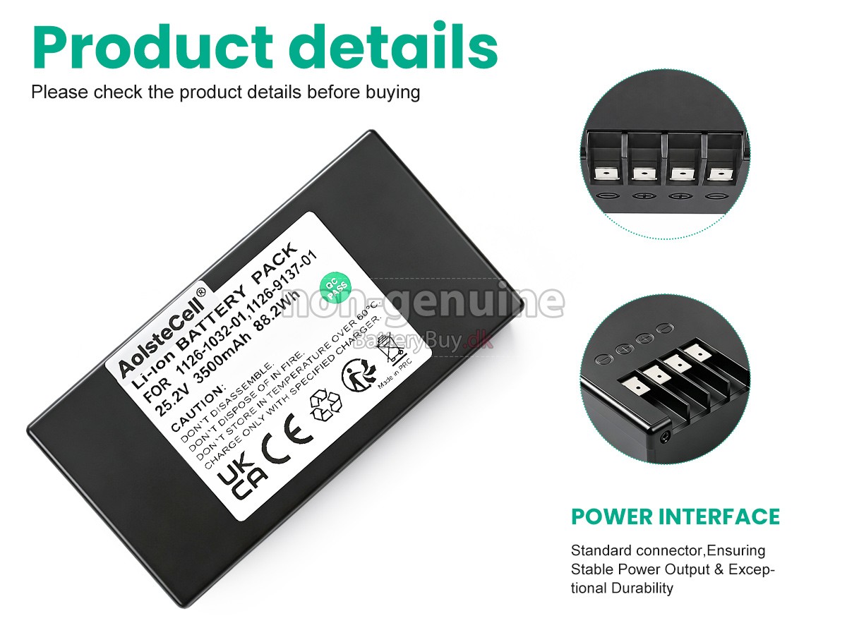Ambrogio 1126-9137-01 udskiftningsbatteri