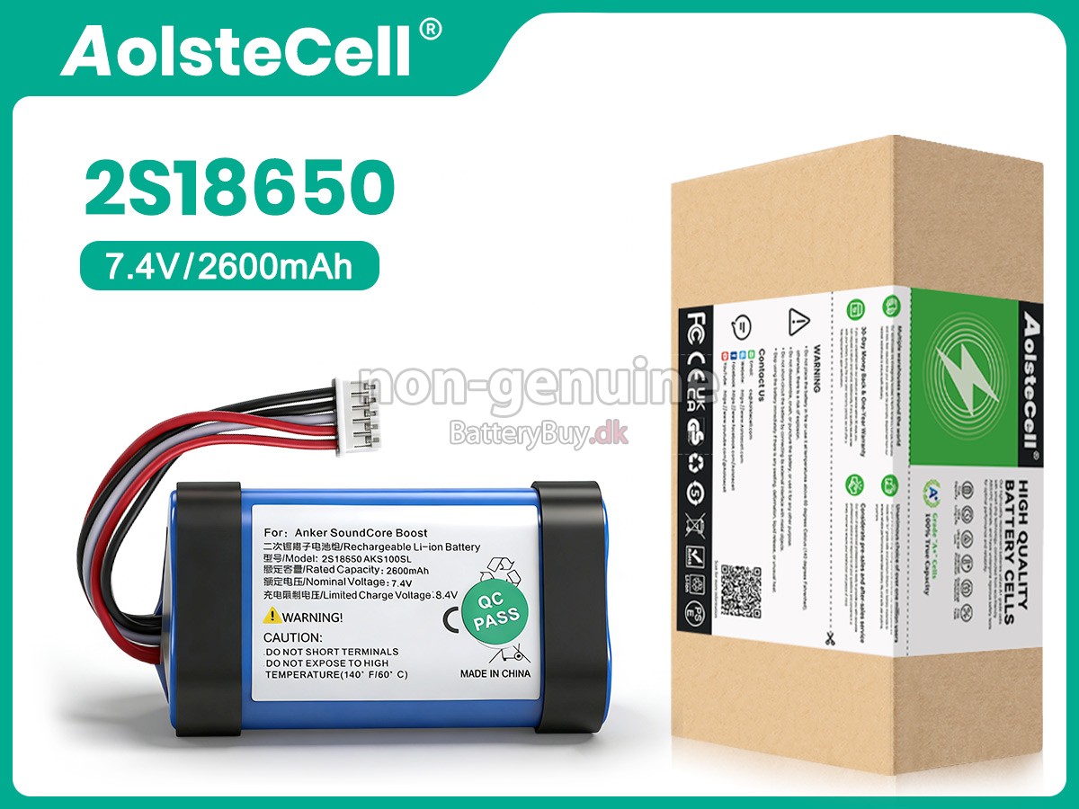 Anker 2S18650 udskiftningsbatteri