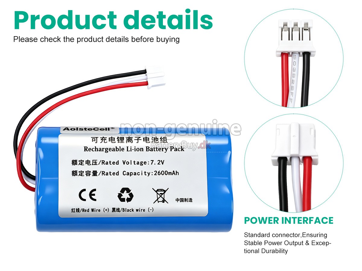 Anker A3165 udskiftningsbatteri