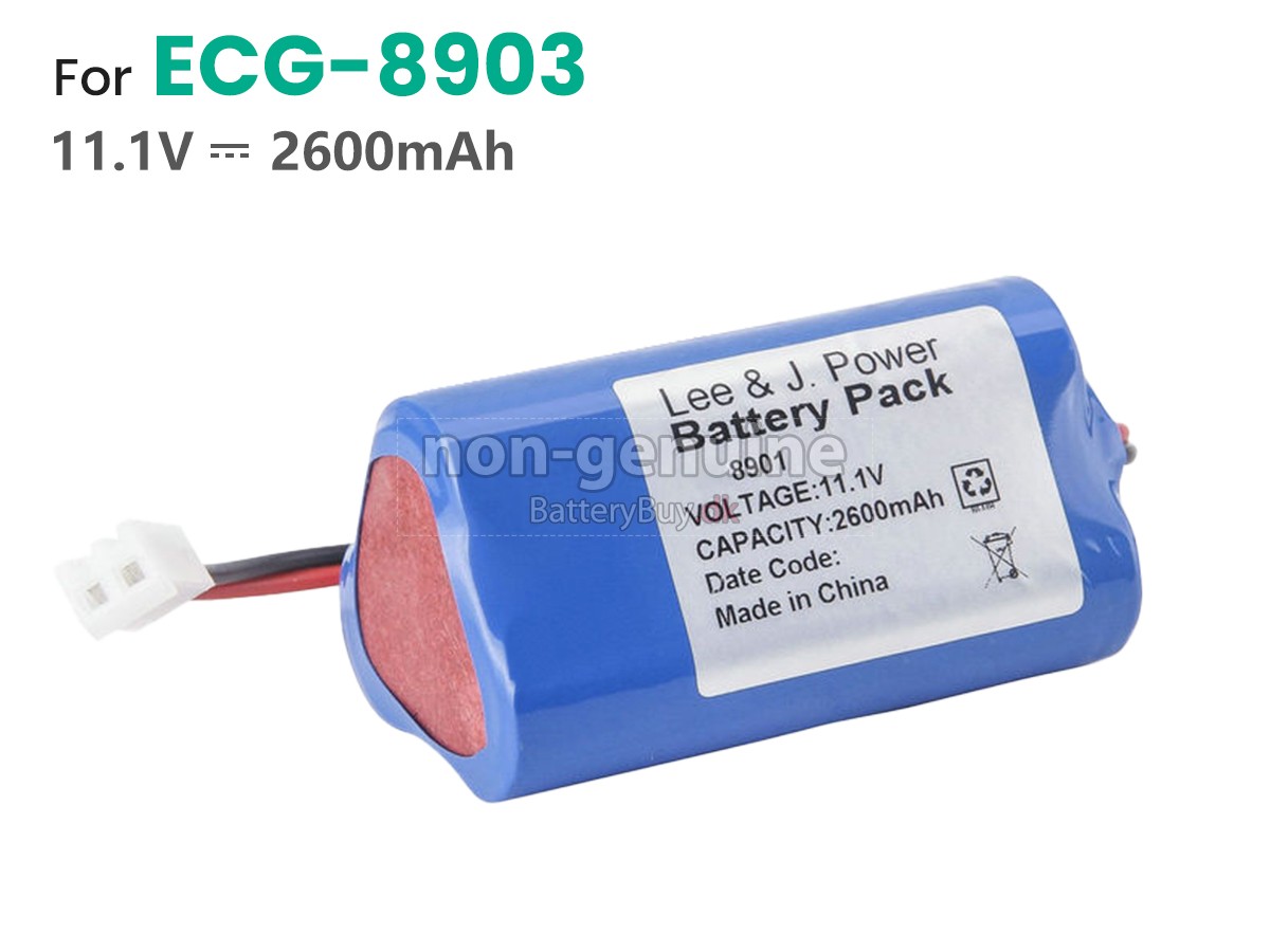 AOLI ECG-8901 udskiftningsbatteri