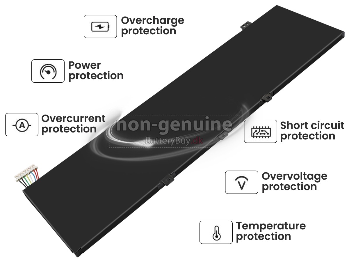 AolsteCell 526762-4S udskiftningsbatteri
