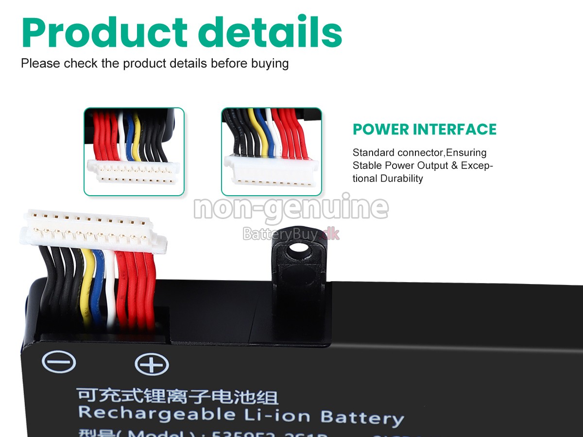 AolsteCell 5359E2-2S1P udskiftningsbatteri