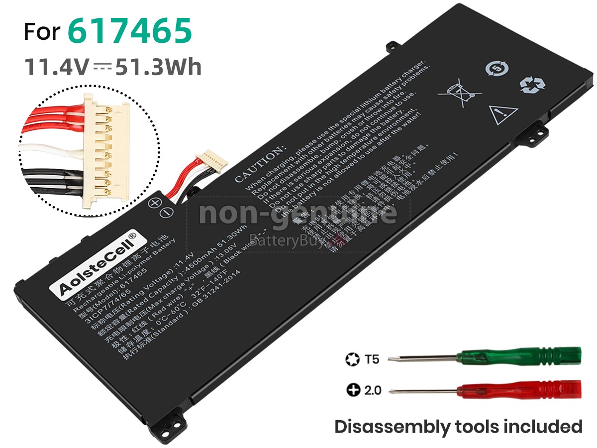 AolsteCell 617465 udskiftningsbatteri