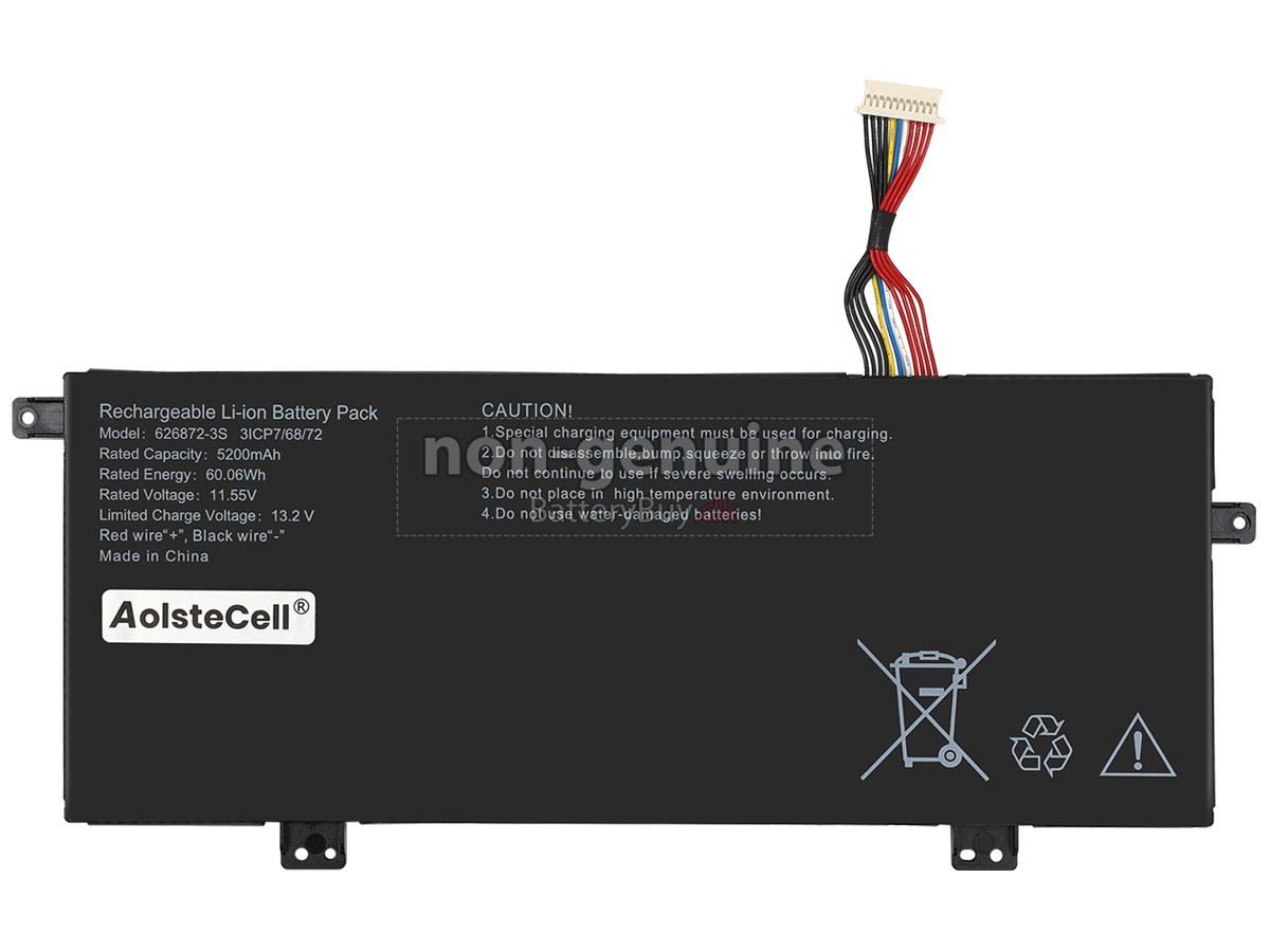 AolsteCell 626872-3S udskiftningsbatteri
