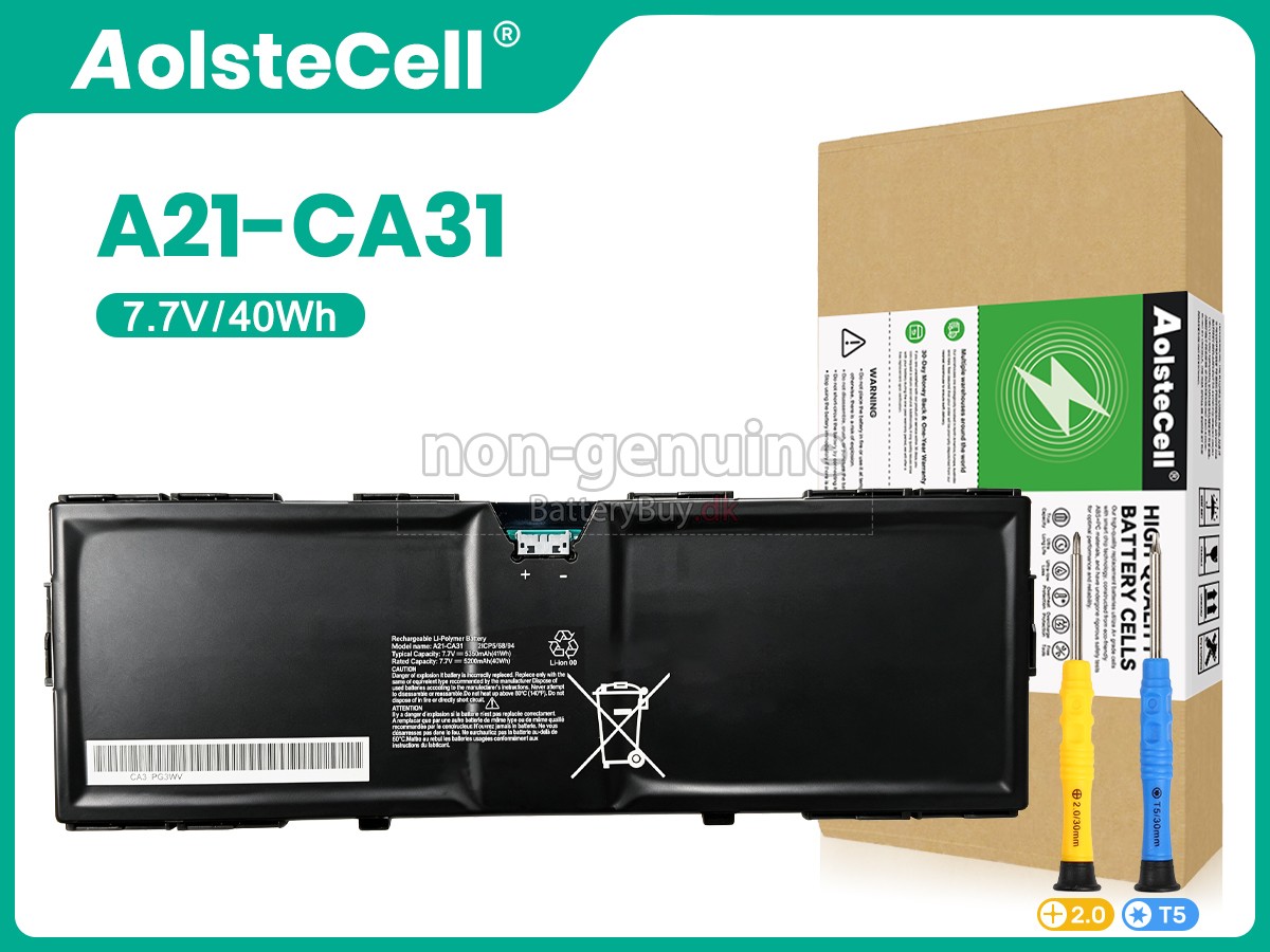 AolsteCell A21-CA31 udskiftningsbatteri