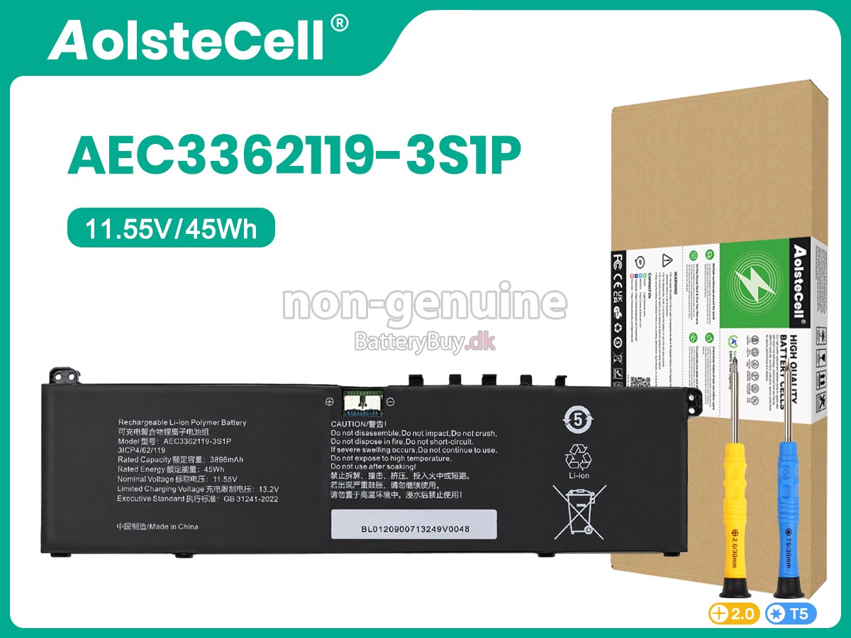 AolsteCell AEC3362119-3S1P udskiftningsbatteri