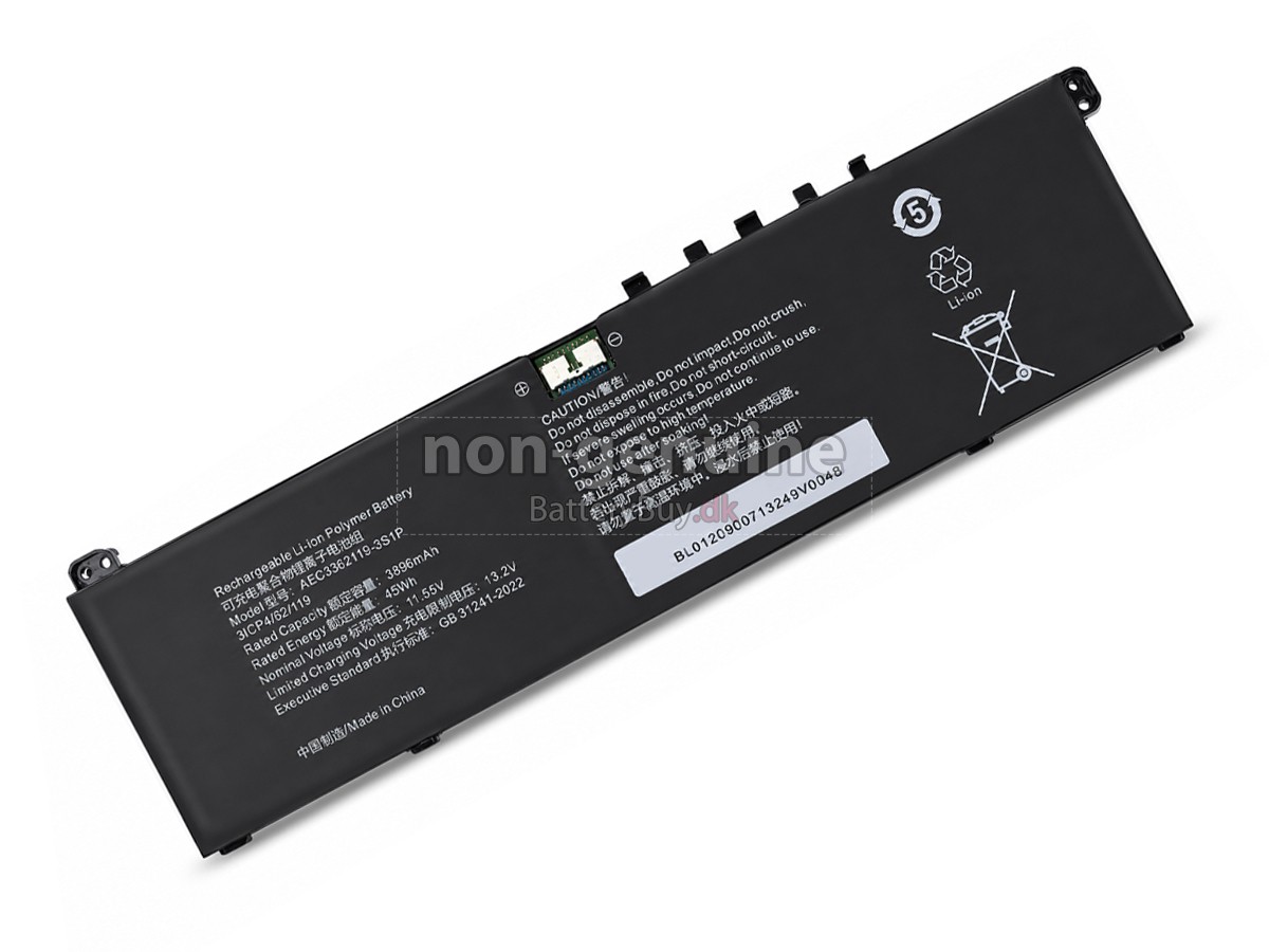 AolsteCell AEC3362119-3S1P udskiftningsbatteri