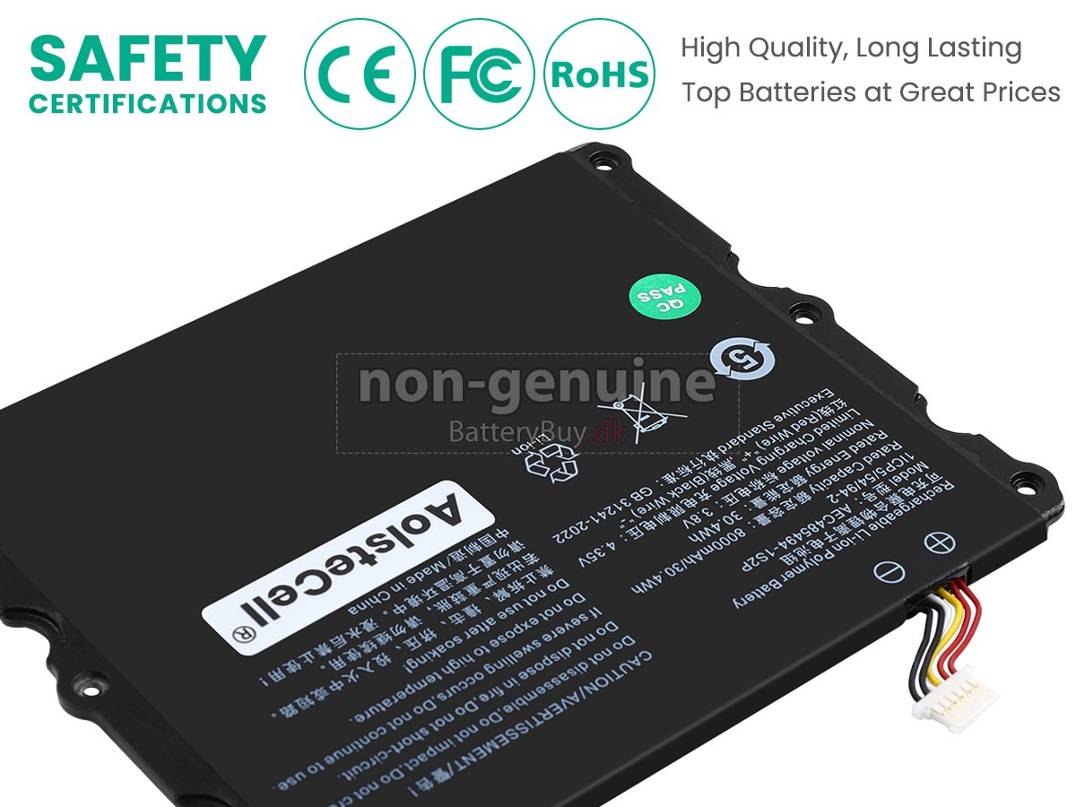 AolsteCell AEC485494-1S2P udskiftningsbatteri